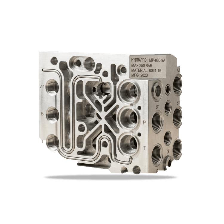 Hydraulic Manifolds precision machined component