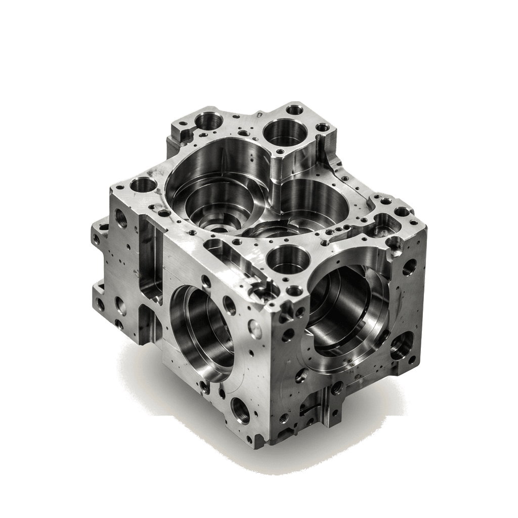CNC Machined Precision Manifold Block
